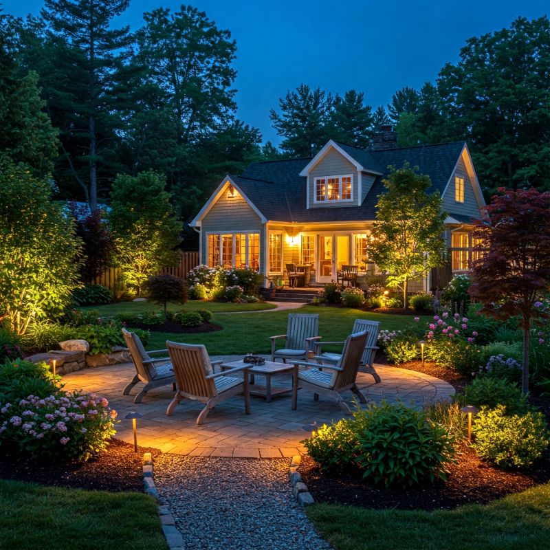 Backyard Lighting Service in Denver, CO