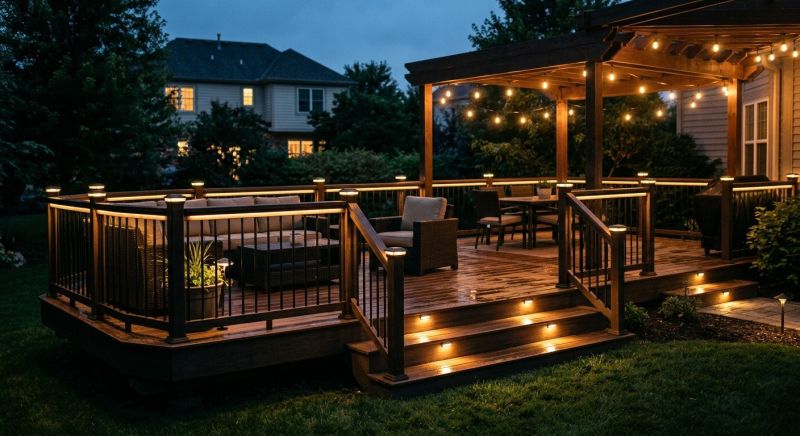 Backyard Lighting Service in Denver County, CO