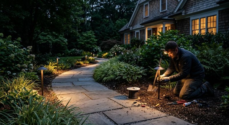 Landscape Lighting Repair in Prescott Valley, AZ