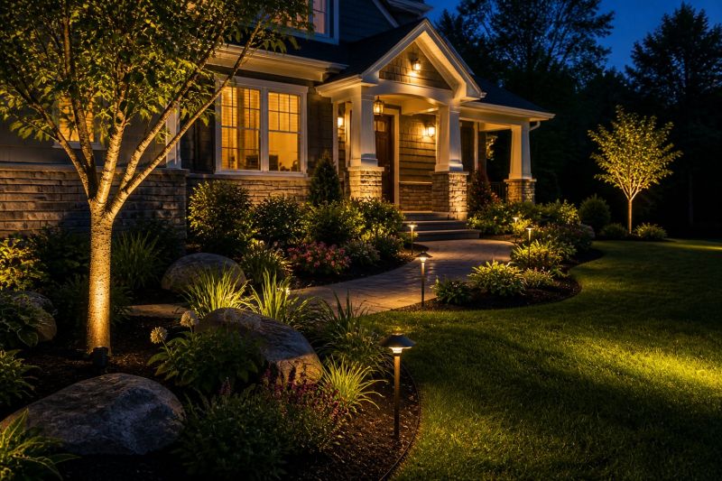Outdoor Lighting Installation in Provo, UT