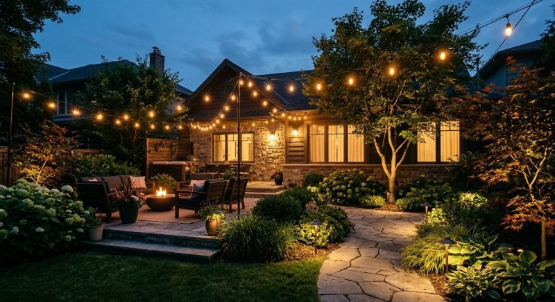 Patio Lights Installation in Pasadena, CA