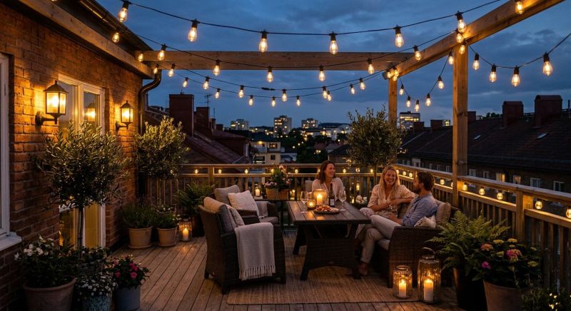 Patio Lights Installation in Utah County, UT