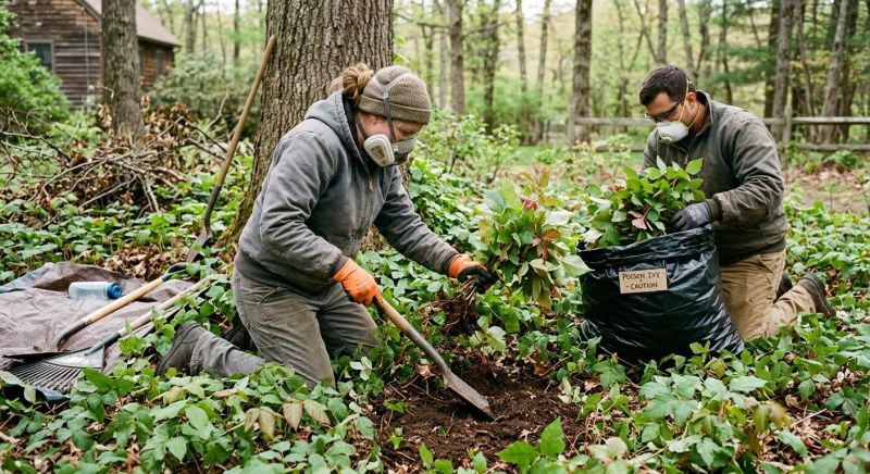 Poison Ivy Removal in Burlington County, NJ