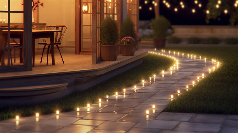 Walkway Lighting Installation in Kansas City, KS